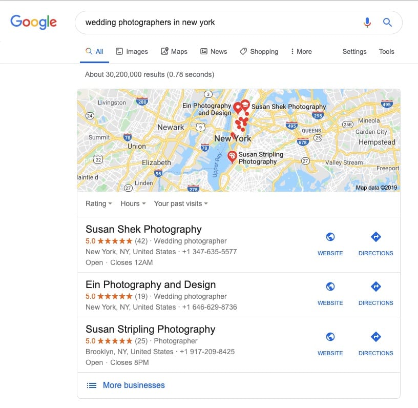 local seo google search - Moreno Collective