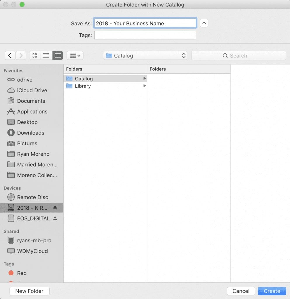 Lightroom Workflow with Moreno Collective