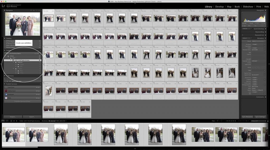 Lightroom Workflow with Moreno Collective